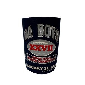 Vintage 1993 DALLAS COWBOYS Da Boys Super Bowl 27 Champions RARE Koozie XXVII